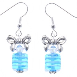 Swarovski Dragonfly Earrings Step 1