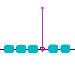 Making a half-hitch knot - Step 3