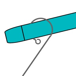 Making a hanging hook - Step2