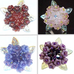 Hydrangea flower ring examples