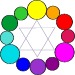 Interactive colour wheel