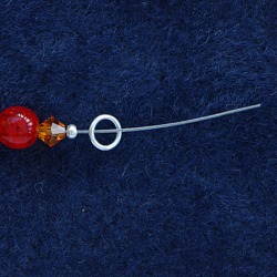 attach your clasp to the beading thread