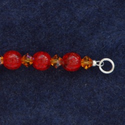 attach your clasp to the beading thread