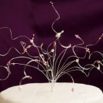 Beaded Cake Topper